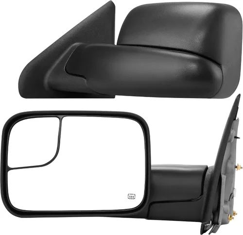 Vista 7 de YITAMOTOR Espejo lateral izquierdo + derecho compatible con Ram Promaster 2014 2015 2016 2017 15 2017 Ram Promaster 1500 2500 3500 Power Heated