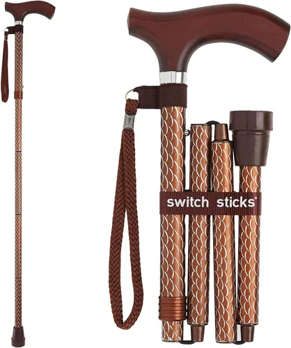 Vista 17 de Bastón plegable para caminar Switch Sticks para mujeres y hombres