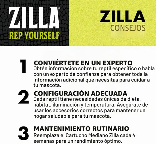 Vista 8 de Zilla Filtro de agua interno para reptiles para mascotas acuáticas, para hasta 20 galones