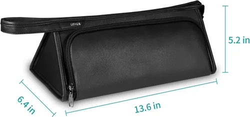 Vista 8 de SITHON Estuche de transporte de viaje para Dyson Airwrap Styler/Shark Speedstyle Flexstyle, bolsa organizadora de almacenamiento resistente al agua