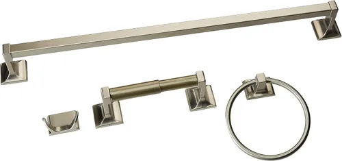 Vista 2 de Juego de accesorios de baño de 4 piezas de la colección Sunset Collection Hardware House, 689430