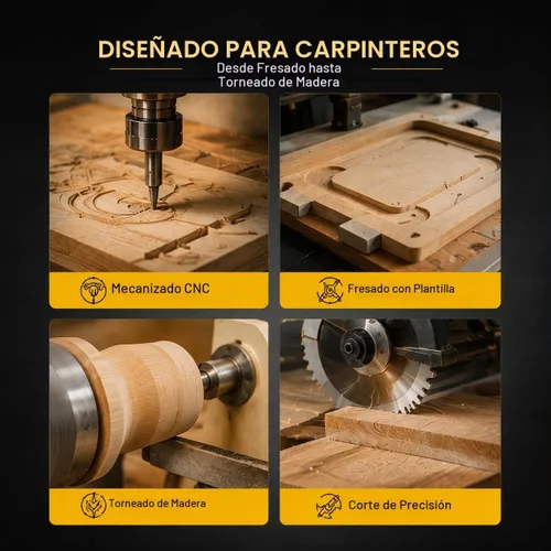 Vista 5 de LLPT Cinta de carpintería de doble cara, cinta de plantilla CNC de 0.984 in x 108.3 ft (WT258)