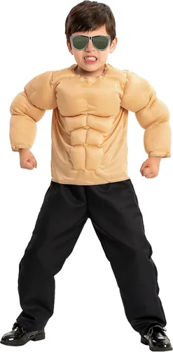 Vista 3 de Spooktacular Creations Child Boy Body Builder Costume
