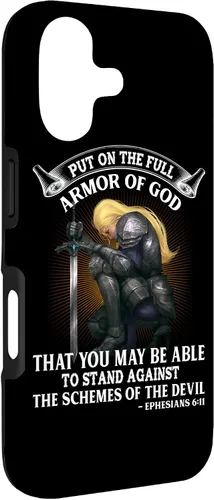 Vista 3 de Laying Down The Full Armor of God Case for iPhone 17