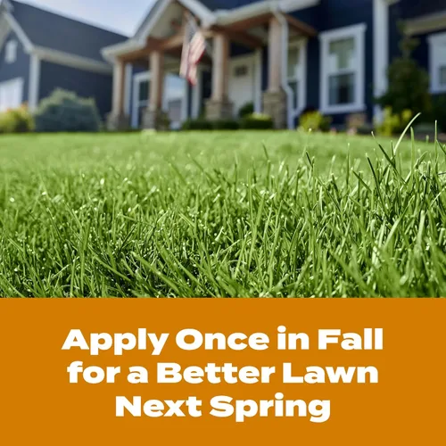 Vista 9 de Scotts Turf Builder WinterGuard Fall Weed & Feed3, Herbicida Plus Fertilizante de Otoño, 4,000 pies cuadrados, 11.43 libras. Weed Killer Plus