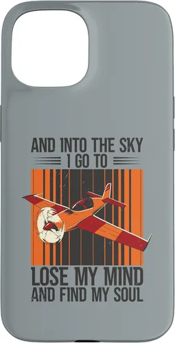 Vista 6 de Funda de aviación para iPhone 12/12 Pro y Into The Sky Flying Airplane Pilot Flight Plane