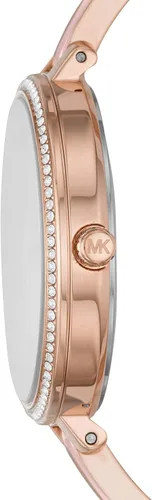 Vista 2 de Michael Kors - Reloj de cuarzo para mujer con correa de acero inoxidable