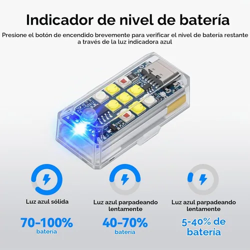 Vista 7 de Luz estroboscópica de dron, luz de vuelo nocturno FAA, luz LED anticolisión, para DJI Neo 2/ Avata 2/ Mini 4K/ Mini 5/4/ 3/ Mavic 4/3/ 2/ Air 3S