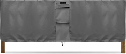 Vista 10 de Funda resistente para muebles de exterior – Fundas cuadradas y rectangulares impermeables con rejillas de ventilación – Funda de poliéster