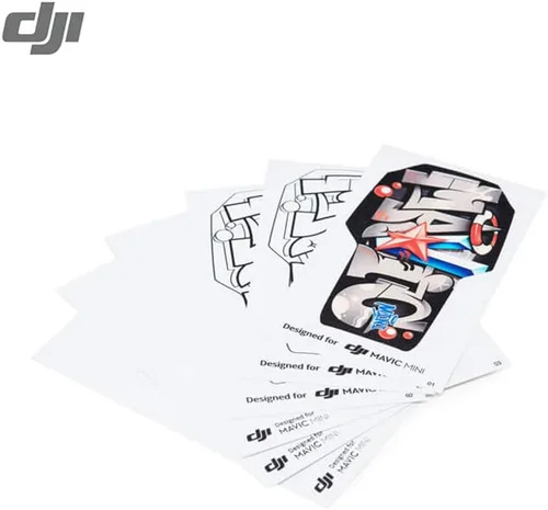 Vista 3 de Mavic Mini/Mini 2 DIY Kit creativo Accesorios Drone Mini Pegatina para DJI Mavic Mini/Mini 2 Pegatinas Set Dibujar a mano Piel para Drones Accesorios