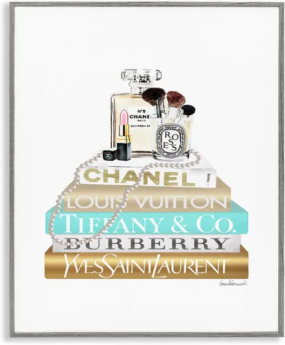 Vista 13 de Stupell Industries Librería de diseño de moda monocromática, arte giclée Stupell Industries · Por Amanda Greenwood · Listo para colgar · Acento chic