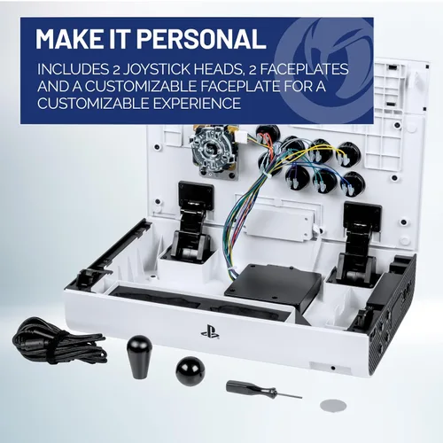 Vista 7 de NACON Daija Arcade Fight Stick Officially Licensed for PlayStation PS5, PS4 and Windows 10 11 PC
