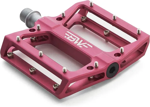 Vista 13 de Berm Platform Bike Pedales - Pedales planos de aluminio ligero para MTB y BMX