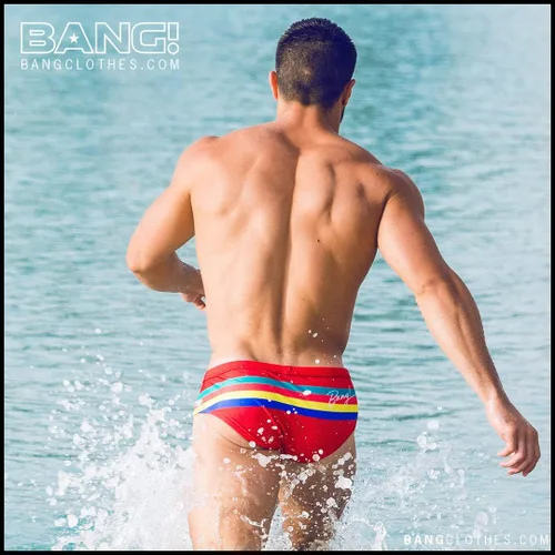 Vista 6 de Bang Men's Swimwear - Swim Brief - Premium Swimsuit w/Removable Pouch