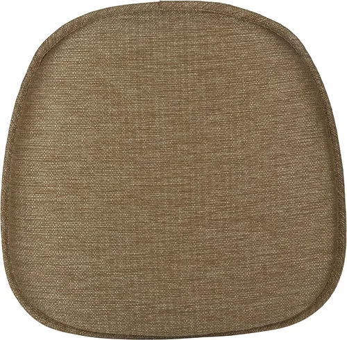 Vista 4 de Klear Vu Gripper - Cojín antideslizante para silla, moderno de mediados de siglo, ensamblado en Estados Unidos, relleno extragrueso, tela de Dorado