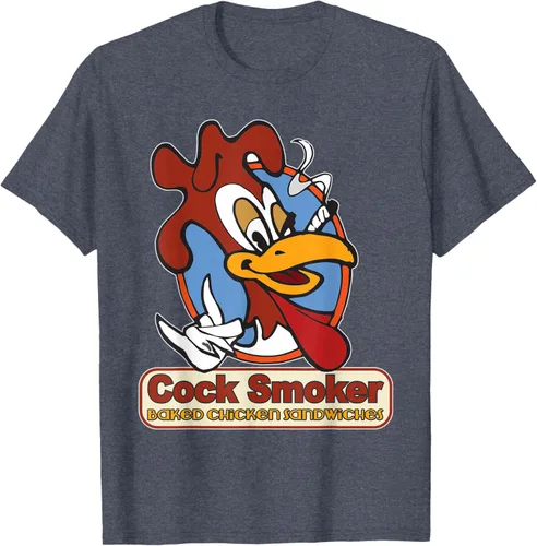 Vista 73 de Kevin Smith Jay & Silent Bob Reboot Cock Smoker Logo Dark Camiseta, Negro