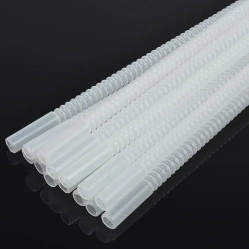 Vista 8 de Pajitas Flexibles - 11 Pulgadas de Largo Pajitas Flexibles - Pajita para Beber Flexible Reutilizable - Paquete de 14