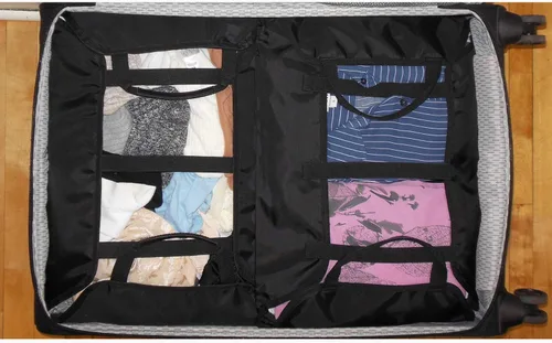 Vista 5 de Stackpack Divisor de maleta Lift-Out, juego de 2, Negro