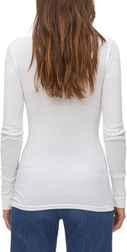 Vista 3 de Michael Stars Camiseta Legacy Supima para mujer con borde crudo