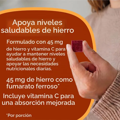 Vista 4 de Celebrate Vitamins Suplemento de hierro con vitamina C, 45 mg de hierro, 60 mg de vitamina C, vitaminas bariátricas para pacientes con WLS, cirugía