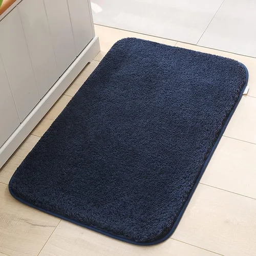 Vista 10 de HUHJYUGE Alfombras de baño antideslizantes lavables de 16 x 24 pulgadas, alfombra de baño súper absorbente, lavable a máquina, larga y ultrasuave