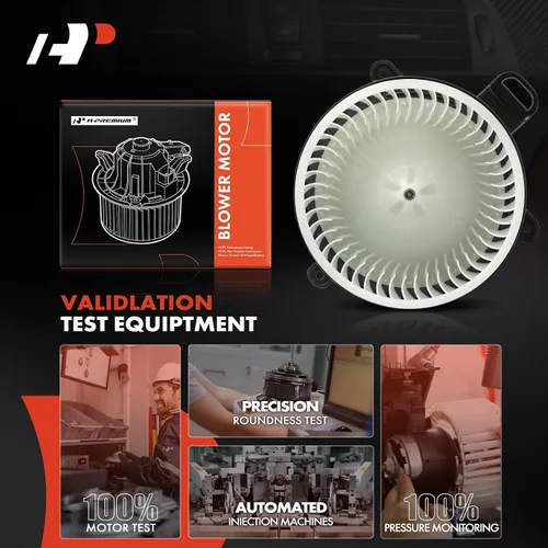 Vista 6 de A-Premium HVAC - Ventilador del calentador del motor con motor sin escobillas Compatible con vehículos Toyota - Sequoia 2008-2022, Sienna 2011-2020