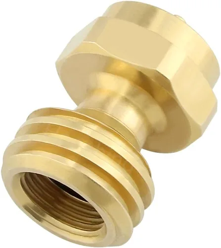 Vista 5 de Hooshing Adaptador de propano de 1 libra para cilindro desechable desechable, adaptador de tanque de propano de 1 lb a 20 lb para parrilla