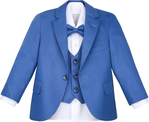 Vista 3 de Lilax Traje formal de 5 piezas para niños