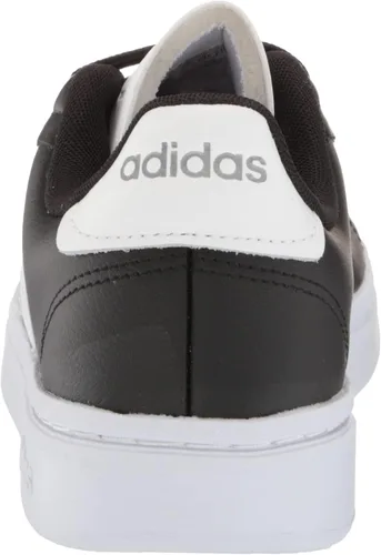 Vista 3 de adidas Grand Court Alpha Tenis para hombre Cloud White-Pulse Blue-almost Yellow