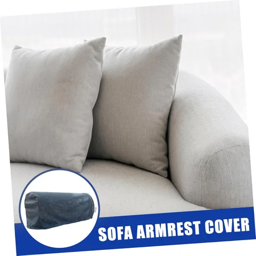 Vista 5 de ARTIBETTER 2 fundas de brazo de sofá para sofá, funda de silla, fundas de sofá para sillón, fundas elásticas para reposo de oficina, toalla de mano