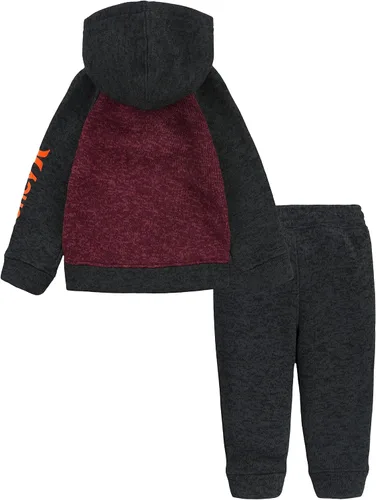 Vista 2 de Hurley Conjunto de 2 piezas con capucha y pantalones deportivos para bebé