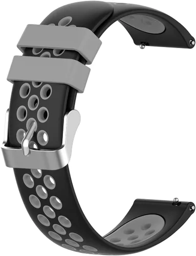 Vista 5 de E ECSEM Compatible con correas Mindrose H80 de silicona de dos tonos, transpirable, correa deportiva de repuesto para reloj inteligente Mindrose H80
