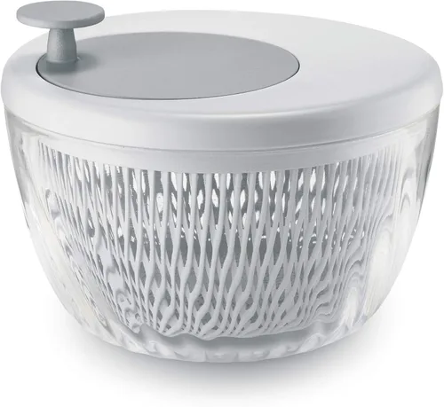 Vista 7 de Guzzini Twist & Dry Ensalada Spinner, Azul 170900134