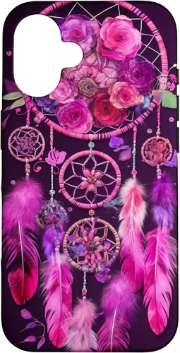 Vista 32 de Feather and Flower Dream Catcher Designed Case for iPhone 17