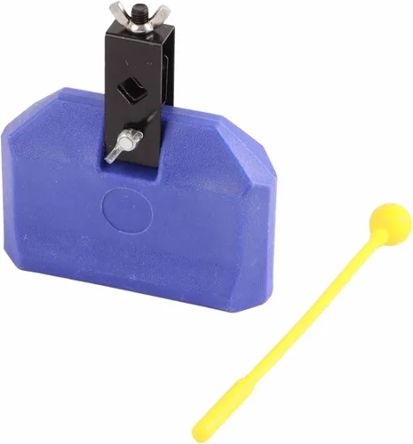 Vista 7 de Jam Block Attachment Pearl Rack Abrazadera 20 × 12 × 5 Azul Plástico Percusión Instrumentos Bloque Kit de Tambor Latino
