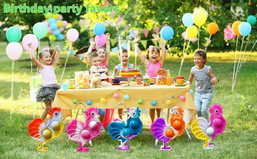 Vista 4 de 24 paquetes de pollitos divertidos regalos de verano únicos mini artículo surtido juguetes para niños niños aula estudiantes regalos de profesores
