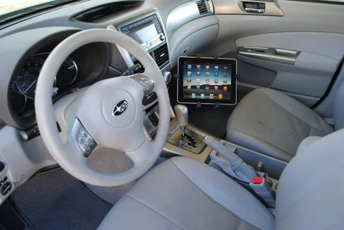 Vista 4 de Soporte Mobotron MS-526 para vehículos pesados, autos, van, suv, para iPad laptop