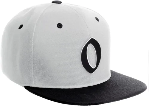 Vista 354 de Daxton Gorra clásica con visera de billete plano con letras del alfabeto inglés antiguo de la A a la Z