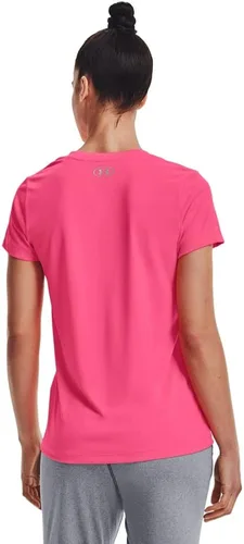 Vista 2 de Under Armour Camiseta Tech de manga corta con cuello en V para mujer