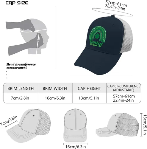 Vista 4 de Dental Squad caps Mexico hat Apricot hat for Men Gifts for Boyfriends Workout Cap