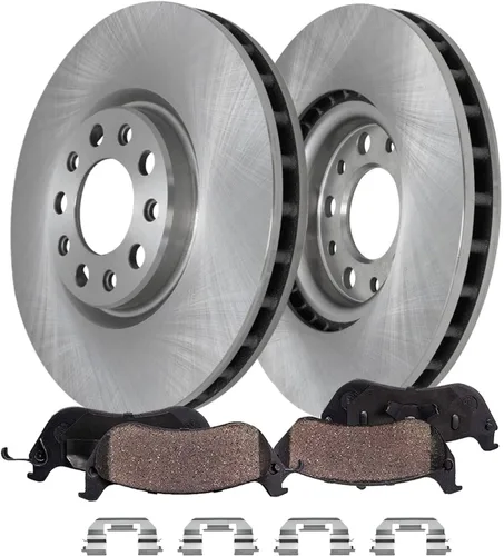 Vista 33 de Detroit Axle - Pinzas de freno traseras para el lado del pasajero + pastillas de freno de cerámica con herramientas de repuesto para Acura CL TL