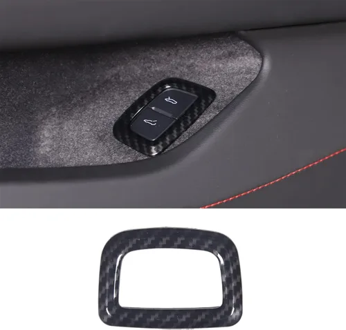Vista 11 de Sekhyna Cubierta de botón del interruptor del maletero compatible con Corvette C8 Stingray 2020 2021 2022 2023 fibra de carbono real / ABS 1 pieza