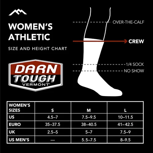 Vista 4 de Darn Tough Vermont Element Crew Merino ligero con cojín violeta LG (US 10-11.5)