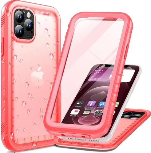 Vista 10 de Cozycase TOP - Funda impermeable militar IP68 para iPhone XR, resistente 360 a prueba de golpes, cuerpo completo, con protector de cámara