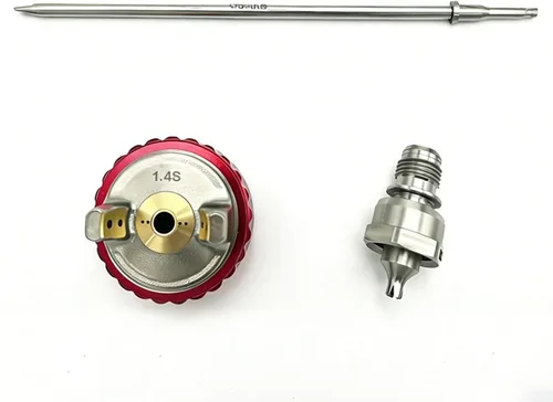 Vista 9 de Juego de aguja, boquilla de fluido y tapa de aire - Kit apto para pintura de pistola de pulverización KOTA LVLP (0.051 in)