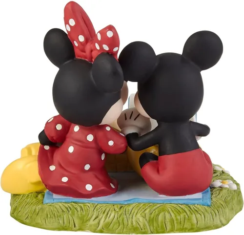 Vista 4 de Figura de Mickey Mouse y Minnie Mouse de Disney Life with You is Always A Picnic