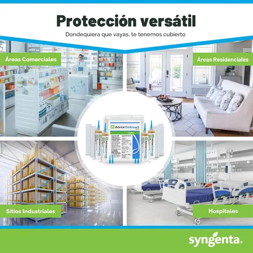 Vista 5 de Advion - Cebo de gel para cucarachas, 4 tubos x 1.06 oz, 4 émbolos y 4 puntas, control de plagas de insectos de cucarachas alemanas, uso