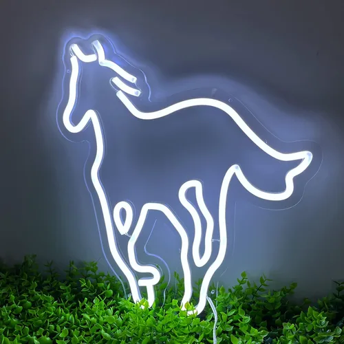 Vista 11 de Texas Bull - Letrero de neón para pared, atenuador remoto rojo del oeste de Texas Bull Skull LED de neón, lámpara de vaca toro alimentada por USB