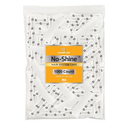Vista 17 de Walker Tape No-Shine - Rollo de cinta para sistema capilar de 1/2 pulgada x 12 yardas, cinta hipoalergénica de doble cara para pelucas, sistemas