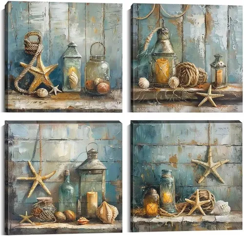 Vista 12 de Lienzo decorativo para pared para dormitorio, decoración del hogar, pintura moderna, impresiones HD, imágenes de navegación, arte de navegación